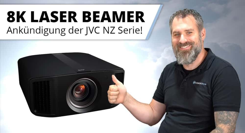 Neue 8K Laser Beamer von JVC mit HDMI 2.1 für 4K120 und 8K60!