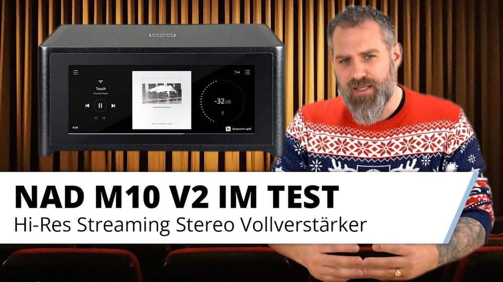 NAD M10 V2 - High-Res Streaming Stereo Vollverstärker im Test