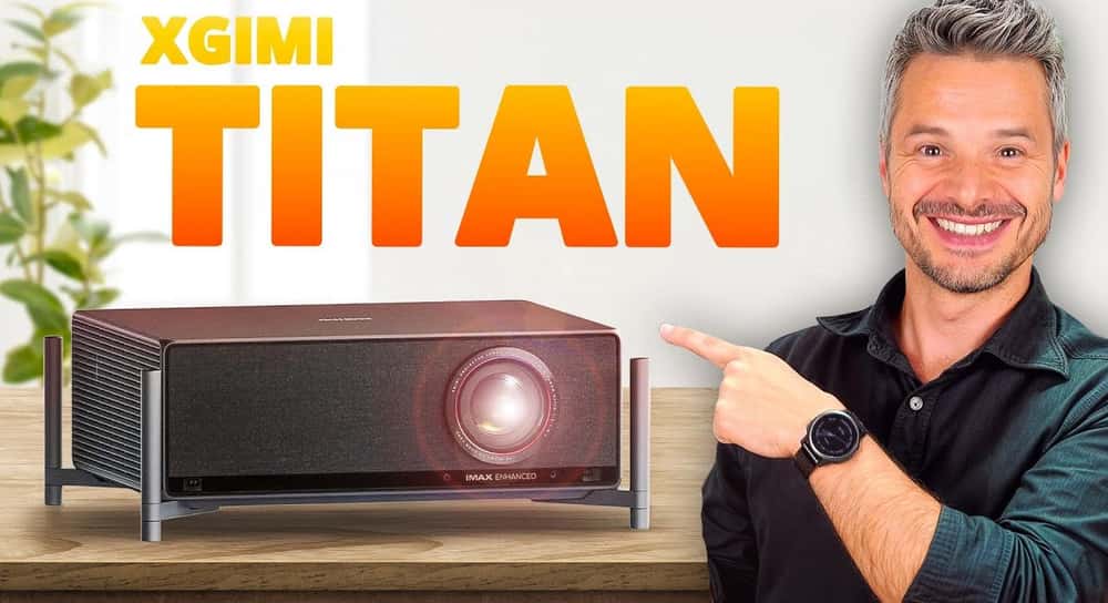 XGIMI Titan 4K HDR Laser Beamer Video
