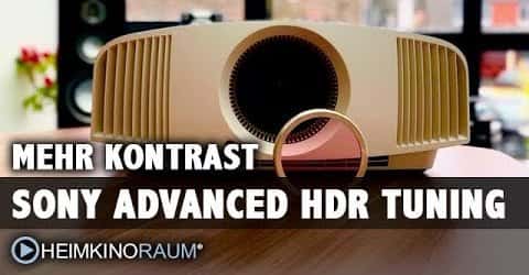 Advanced HDR Tuning für Sony Beamer ab 24.3.2018 exklusiv bei HEIMKINORAUM!
