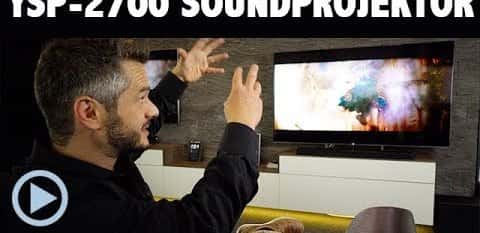 Yamaha YSP 2700 Soundprojektor Soundbar Vorstellung mit Music Cast