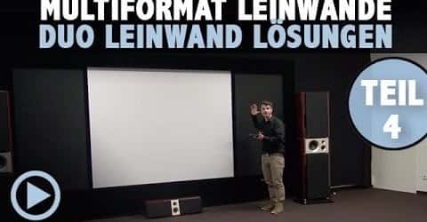 Multiformat Leinwände Teil 4 - Duo Leinwand Lösungen
