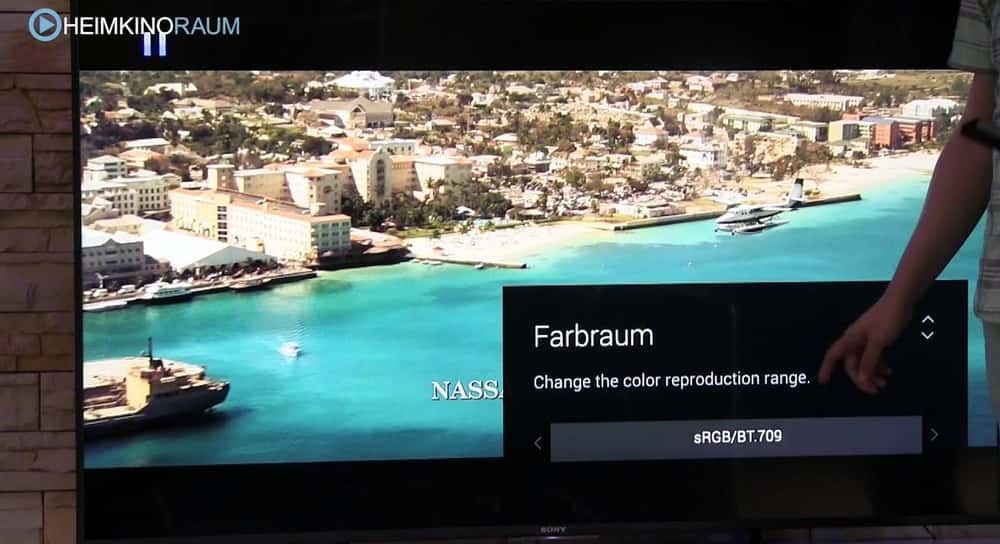 Test Fernseher Sony X8505C Android TV Modell 2015