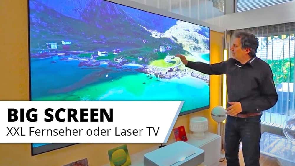 75" Zoll LED TV oder 100" Zoll Laser TV? Was ist besser? Wo sind die Unterschiede? VAVA UST