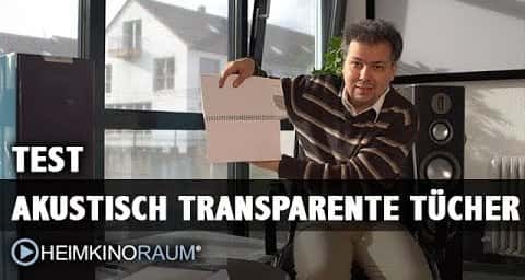 Know-How und Test: Akustisch transparente Leinwände