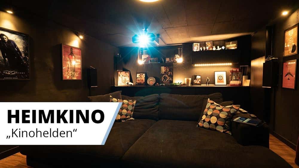 Heimkino Kinohelden - geplant und installiert vom HEIMKINORAUM Köln