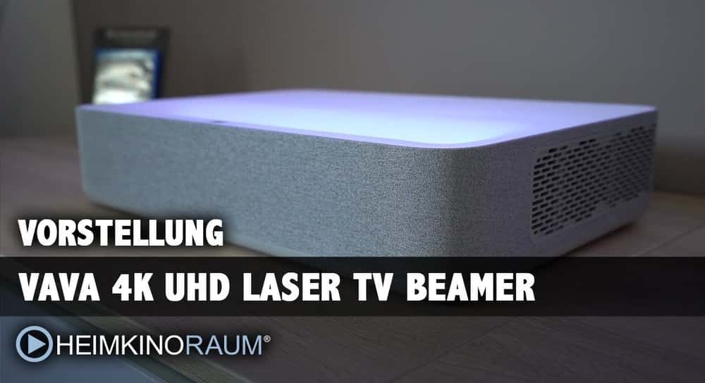 Vorstellung VAVA 4K Laser TV mit 3D - Großes Bild und edler Sound im Designer-Gehäuse