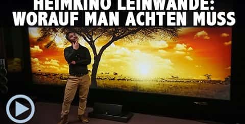 Heimkino Leinwände - darauf sollte man achten