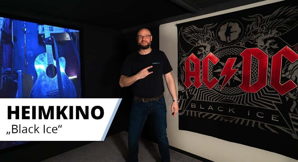 Heimkino "Black Ice" - geplant und installiert vom HEIMKINORAUM Köln