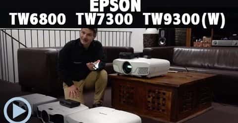 Übersicht: EPSON TW7300 TW9300 und TW9300W TW6800
