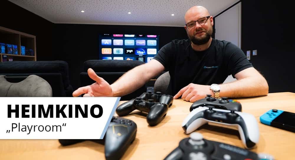Heimkino PLAYROOM - geplant und installiert vom HEIMKINORAUM Köln