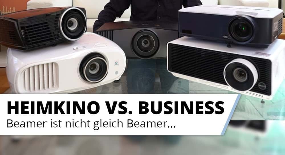 Heimkino Beamer vs. Business Projektor Vergleich Wie groß sind die Unterschiede wirklich?