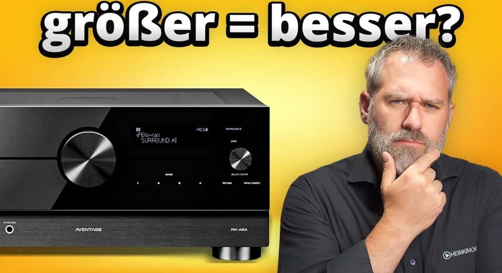 Brauche ich einen großen AV-Receiver?