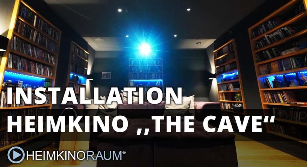 Heimkino "THE CAVE" - made by HEIMKINORAUM Regensburg