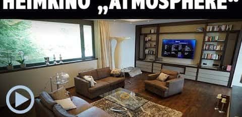 Heimkino Atmosphere - Wohnraumkino mit TV, Beamer und 5.1.4 Dolby Atmos System