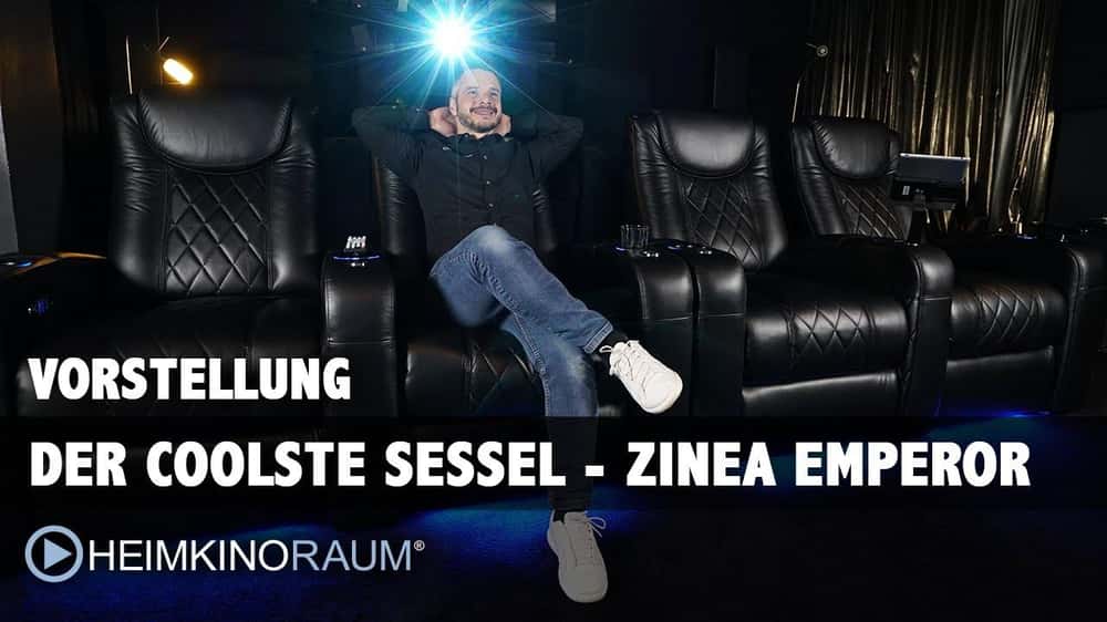 Zinea Action Kinosessel Video