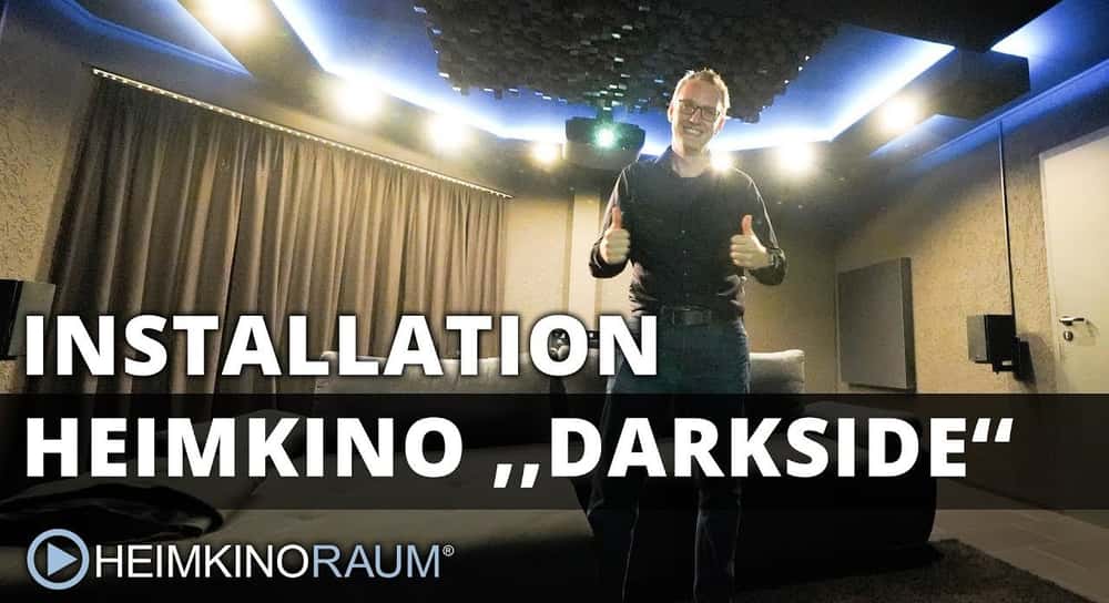 Heimkino "DARKSIDE" - made by HEIMKINORAUM Mannheim