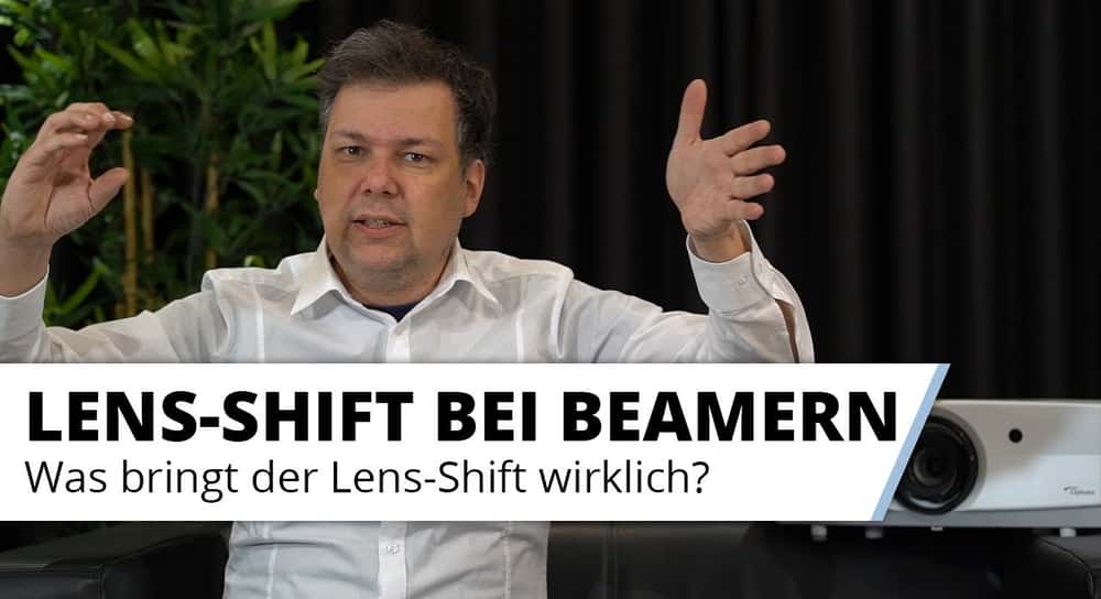 Lensshift (Bildverschiebung) bei Beamern erklärt - Wozu ist es gut und was bedeuten die Angaben