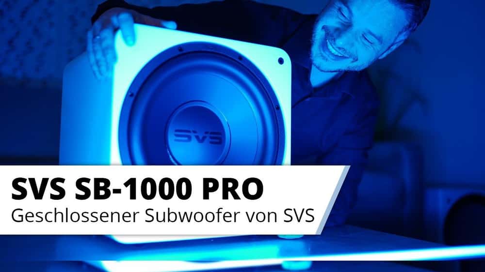 SVS SB-1000 Pro Subwoofer Video