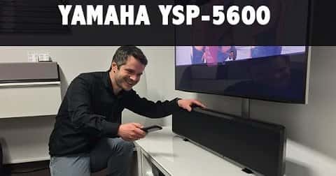 Yamaha YSP-5600 Test - Vorstellung der Soundbar mit Atmos und DTS X (Soundprojektor)