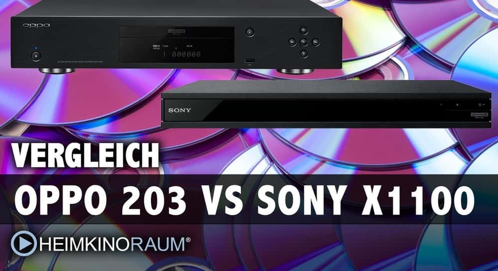 Vergleich 4K UltraHD Blu-Ray Player: Oppo UDP-203 gegen Sony UBP-X1100ES