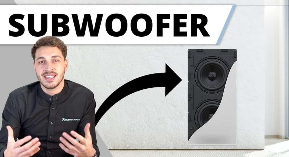 SVS 3000 In-Wall Einbau-Subwoofer Video