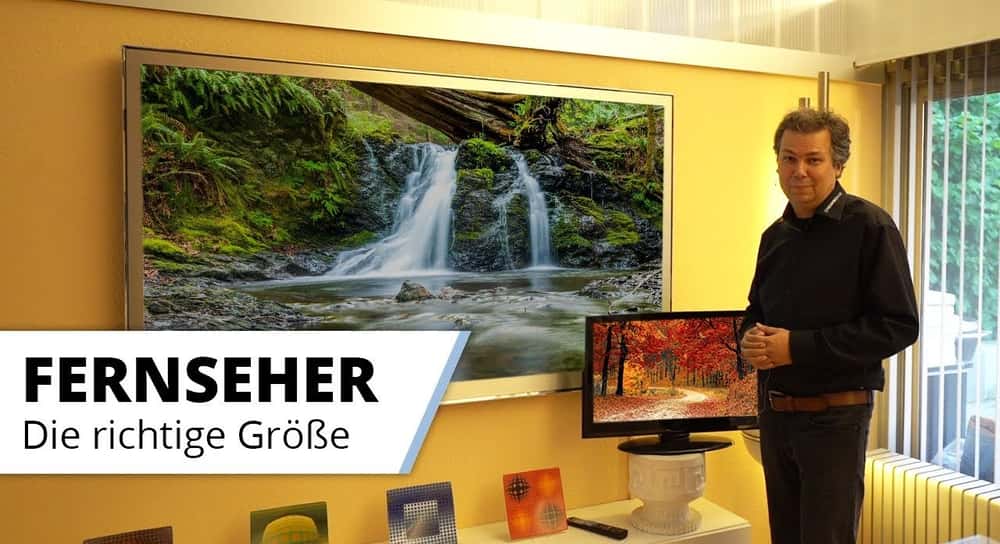 TV kaufen: Die optimale Fernseher Größe! Vergleich von 20" bis 200" Zoll