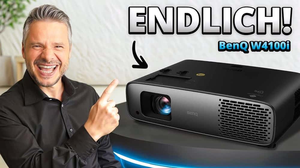 BenQ W4100i 4K HDR LED Beamer - HEIMKINORAUM Edition Video