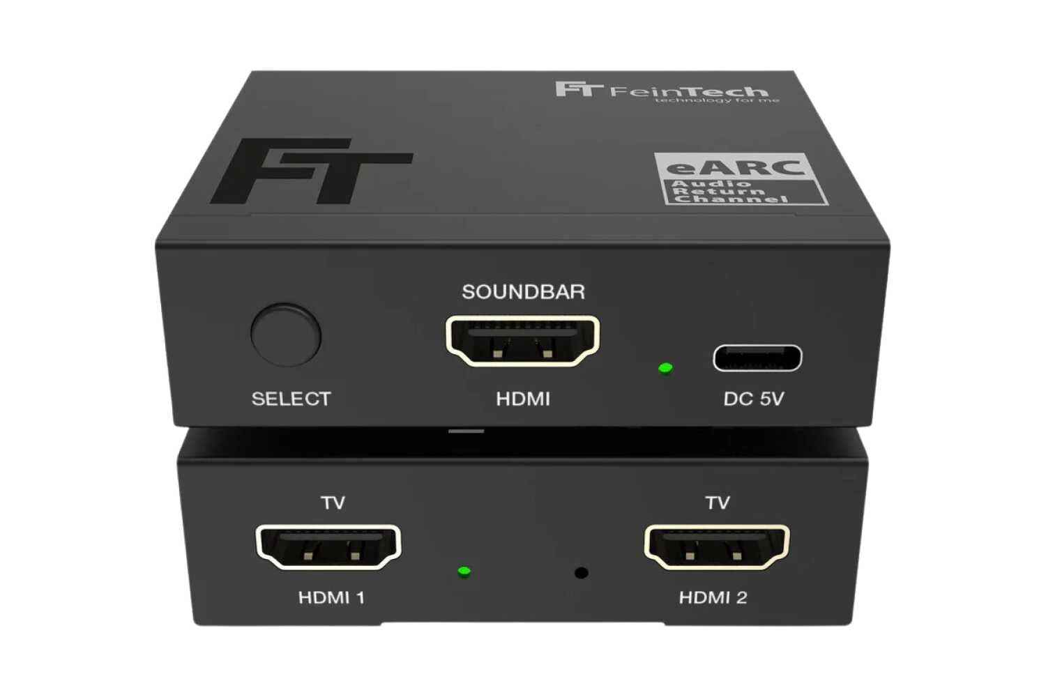FeinTech AX420 HDMI eARC Switch 2 TV x 1 Soundbar