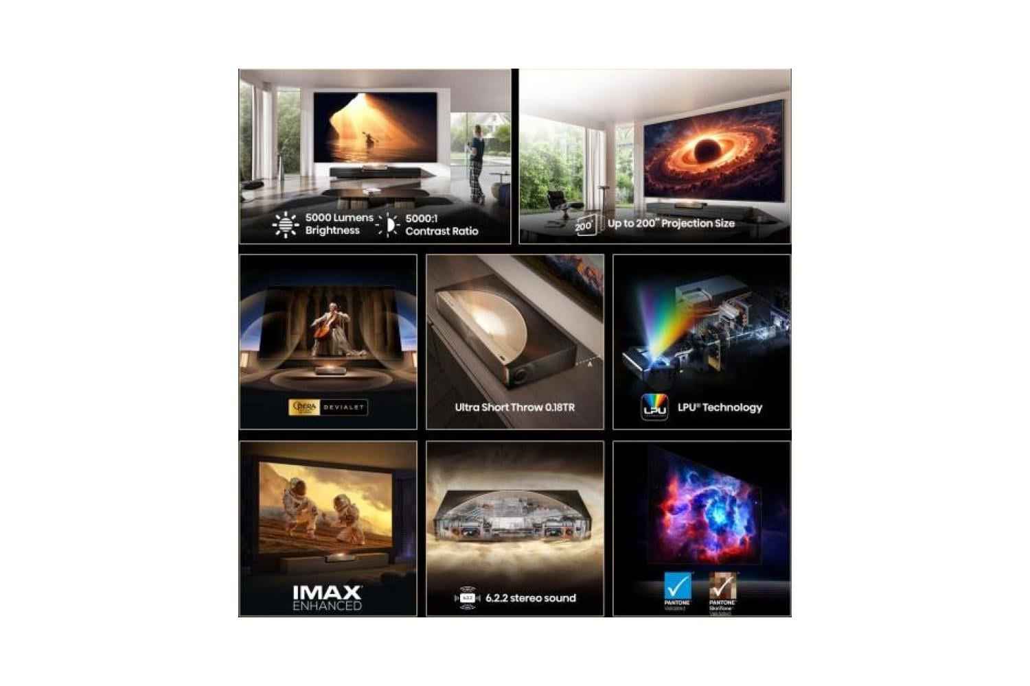 Hisense L9Q TriChroma 4K Ultra HD Laser TV