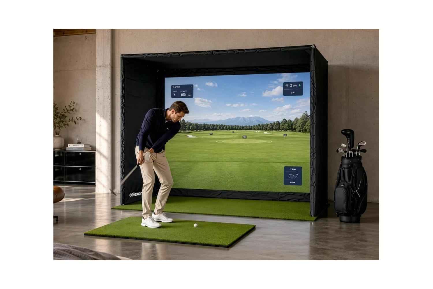 celexon FAIRWAY Professional Golf Simulator