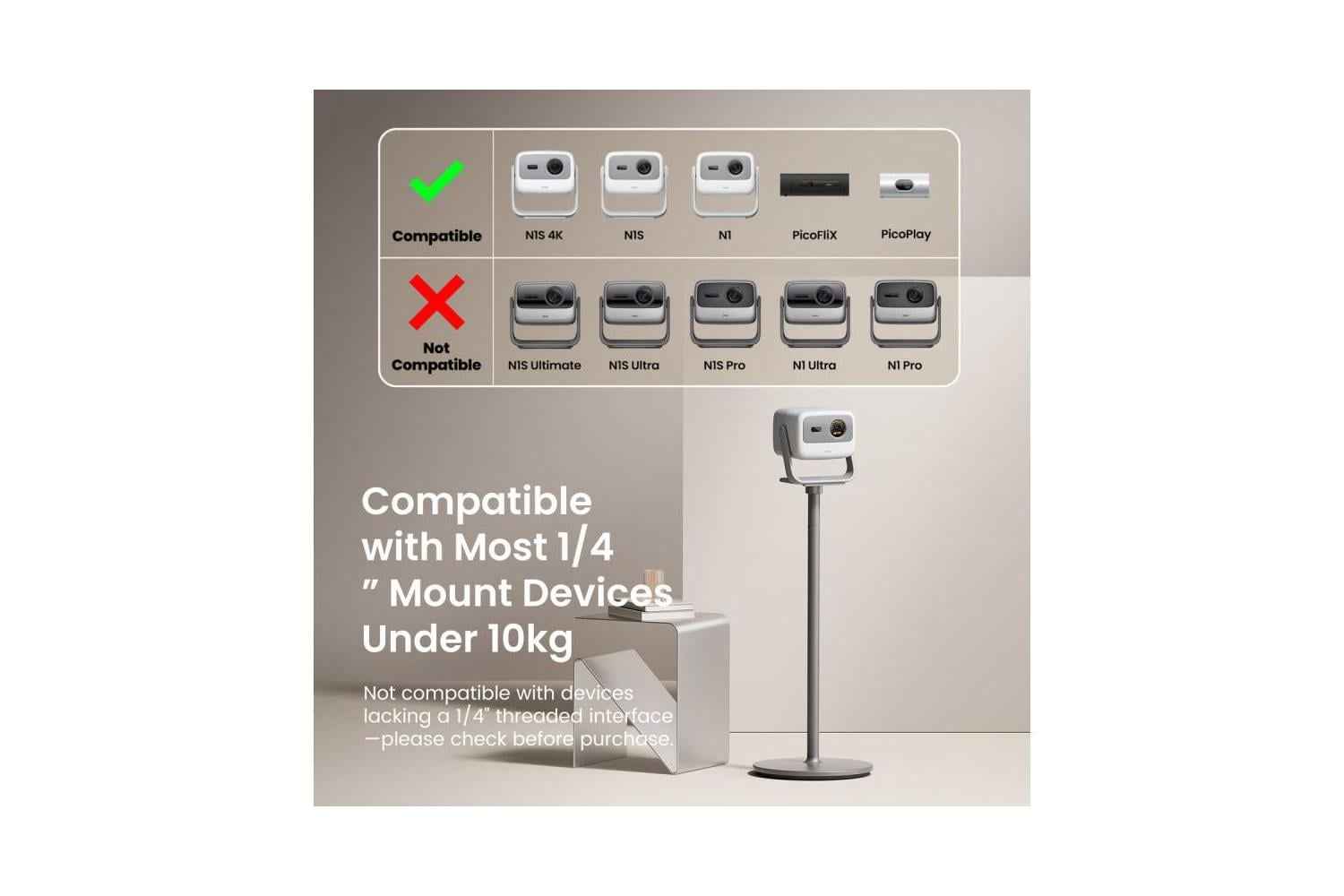 JMGO Mini-Projektor Bodenständer