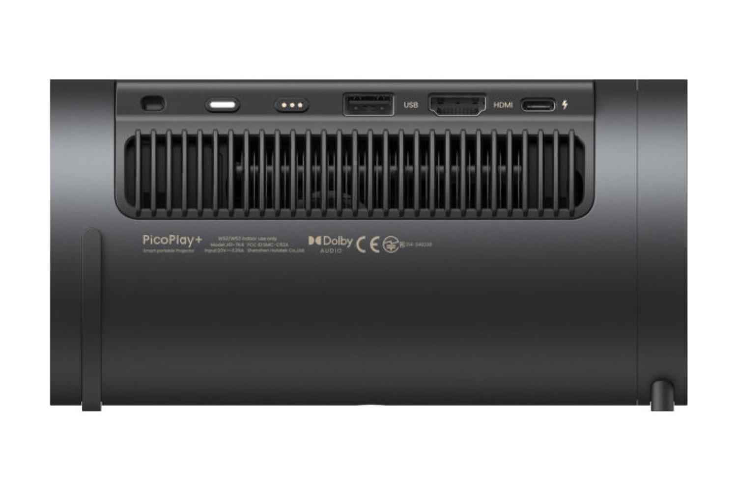 JMGO PicoPlay+ HDR LED Beamer mit Powerbank-Ständer