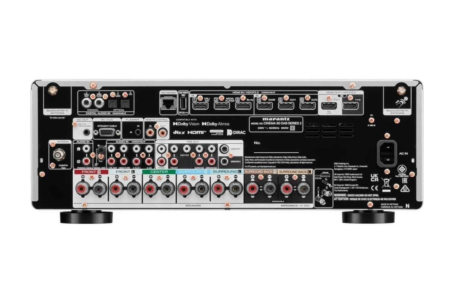 Marantz CINEMA 60 DAB SERIE 2 7.2 AV-Receiver