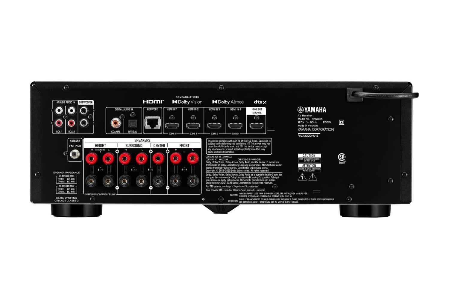 Yamaha RX500A 7.2 Kanal AV-Receiver