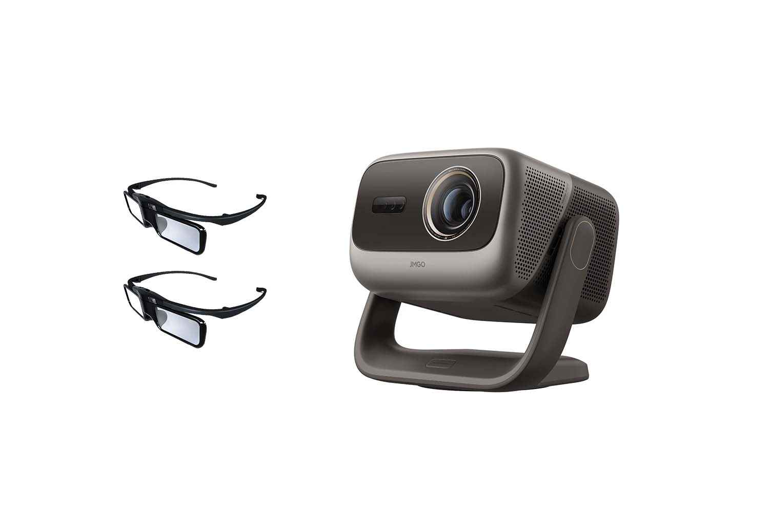 Set: JMGO N3 Ultimate Beamer + 2x 3D Brillen