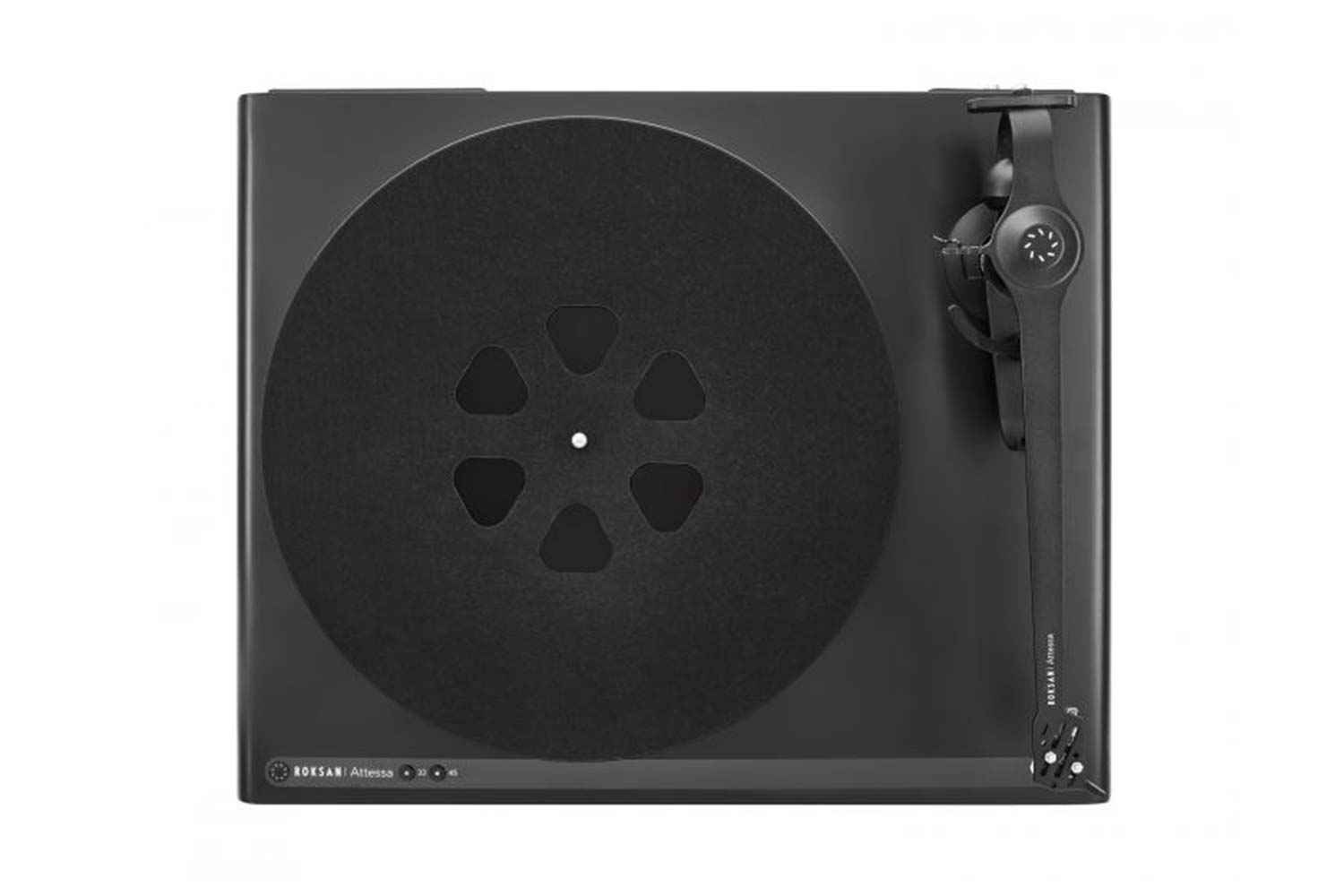 Roksan Attessa Plattenspieler oben schwarz