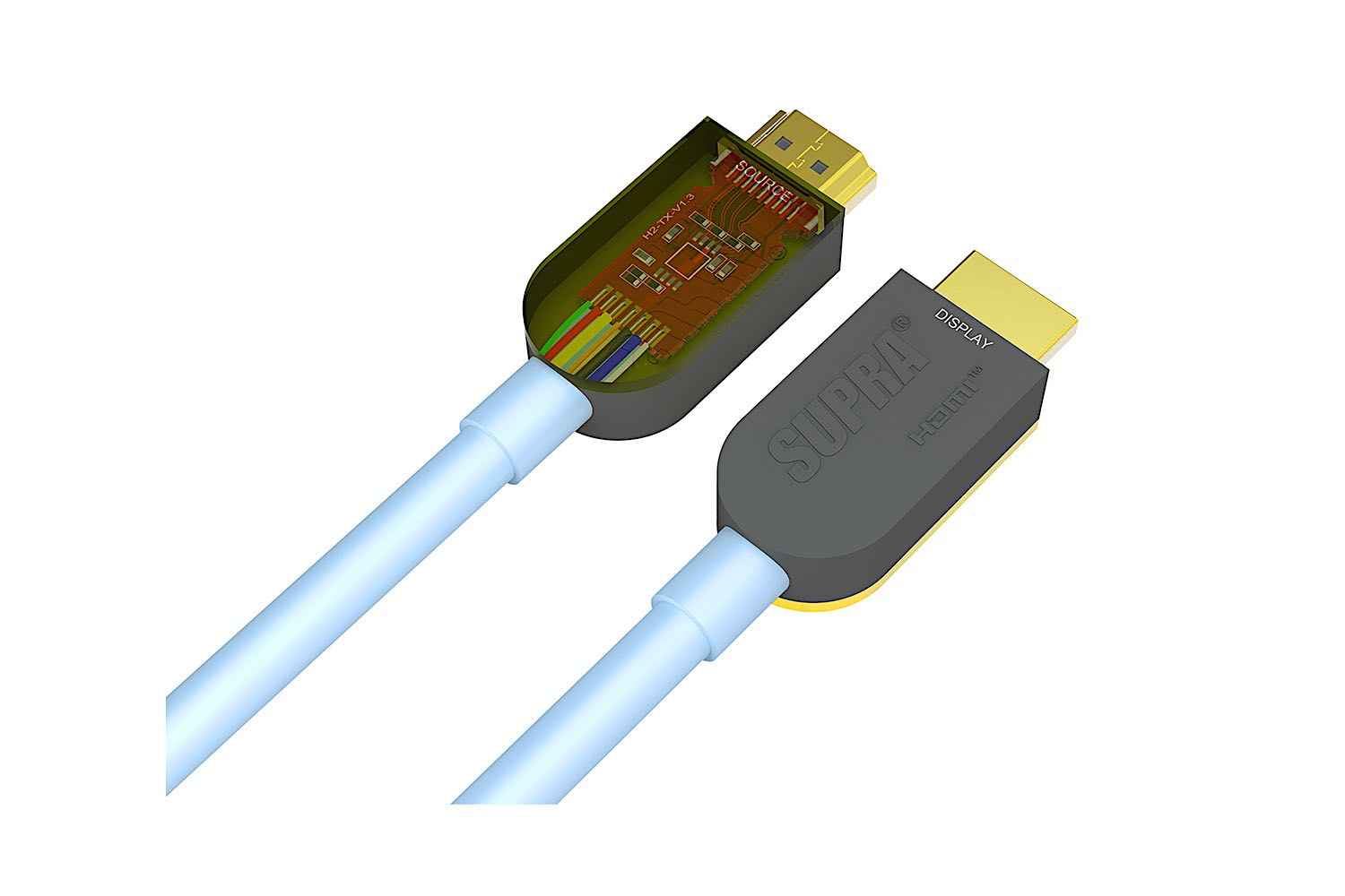 Supra HDMI 2.1 AOC 8K HDR - Active Optical Cable - Hybridkabel