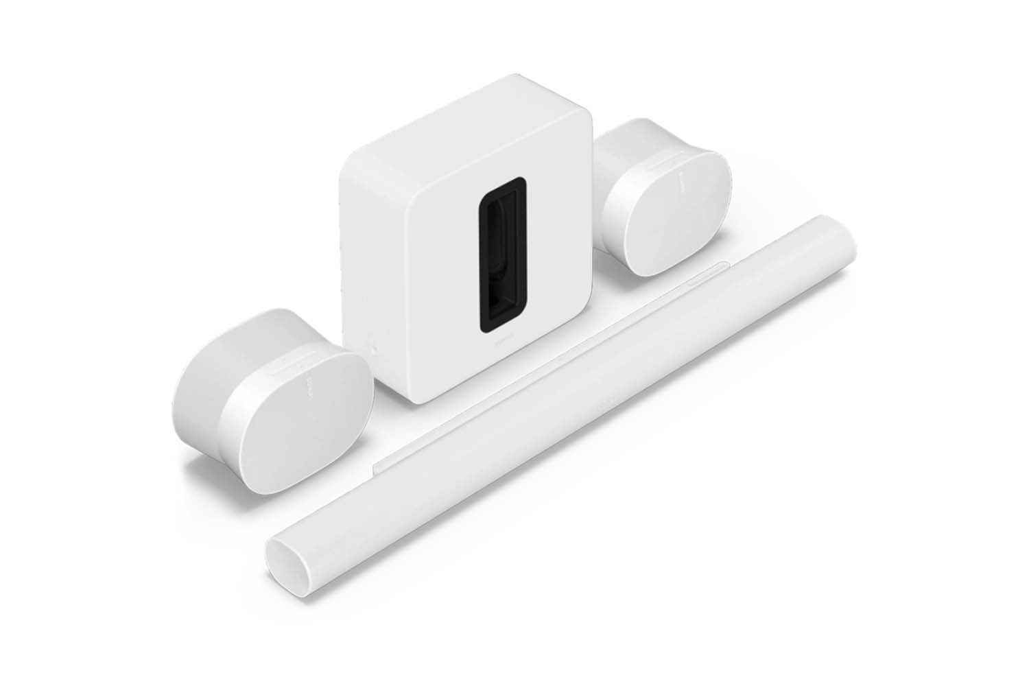 SONOS Ultimatives Heimkino Set mit Arc Ultra Soundbar in weiß