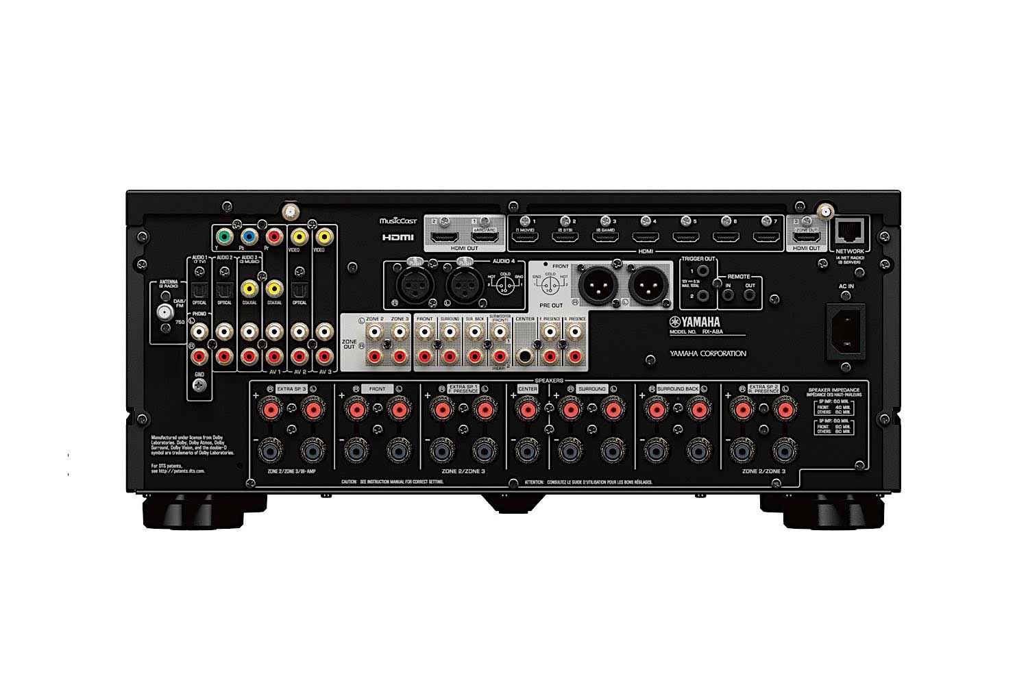 Yamaha AVENTAGE RX-A8A 11.2 Kanal AV-Receiver  - HEIMKINORAUM Edition