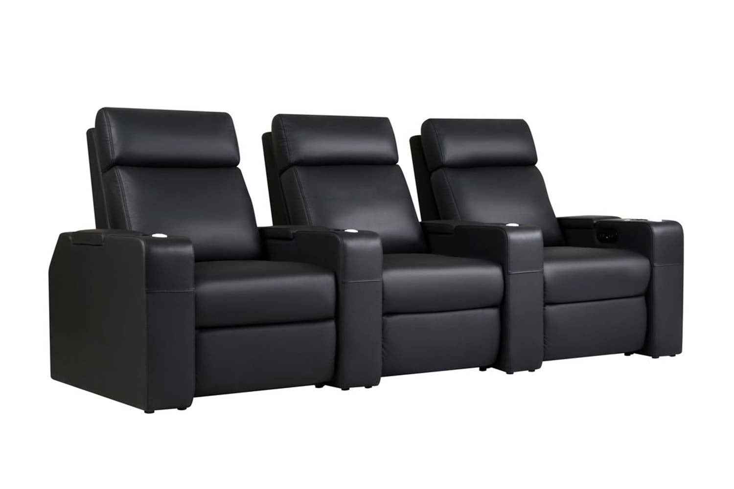 Zinea Kinosessel Imperial Leder 3-Sitzer