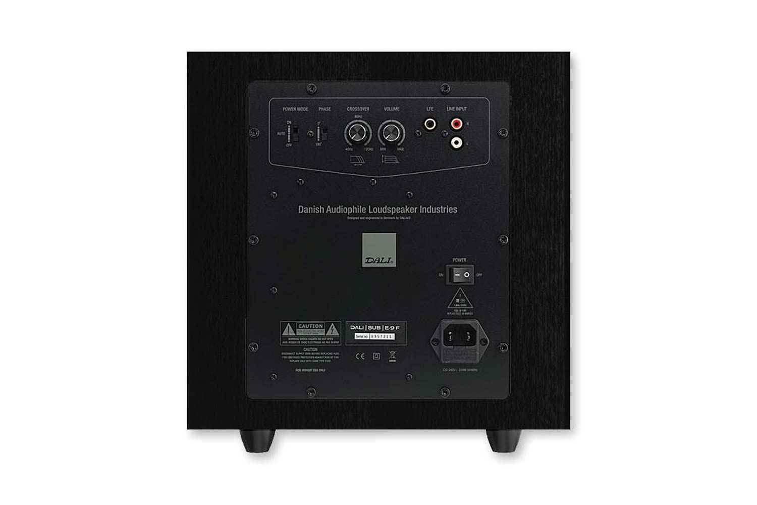 B-Ware: Dali Subwoofer SUB E-9 F  Bespannung weiß