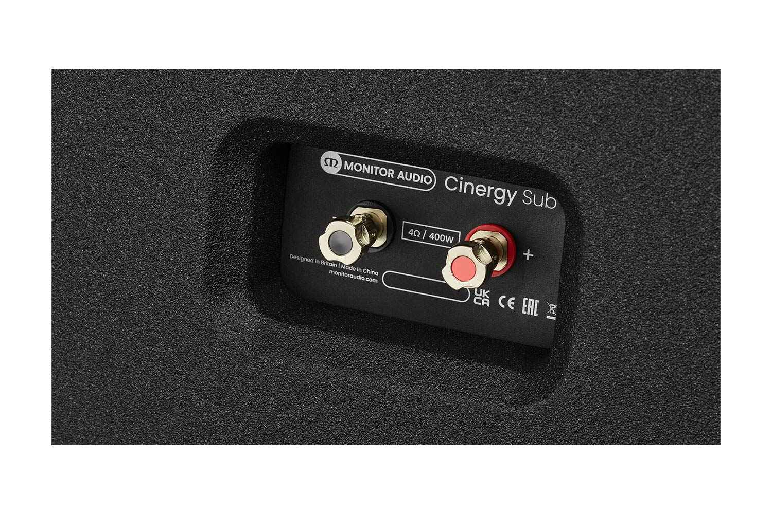 Monitor Audio Cinergy Sub15 Subwoofer anschlüsse