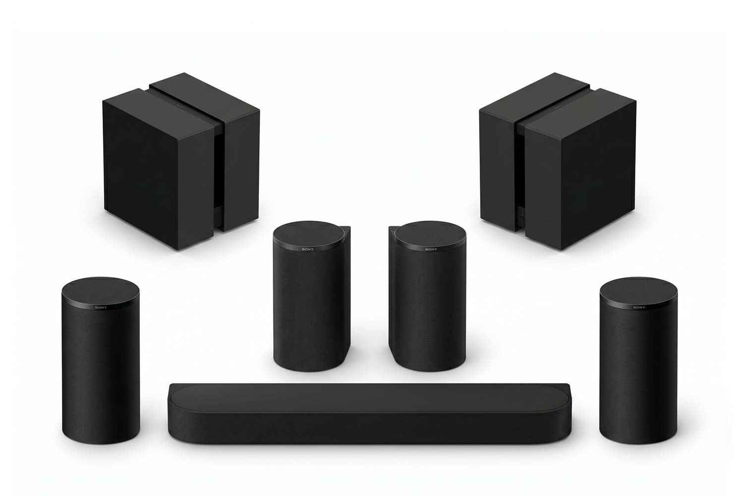 Theatre Trio mit 2x SW9 Subwoofer Set