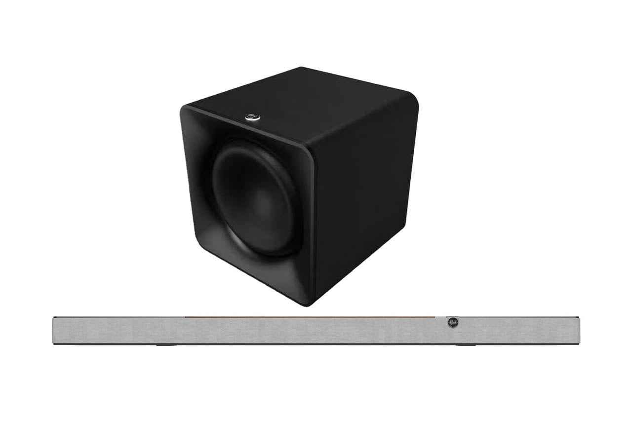 Set: Klipsch Flexus Core 300 Soundbar walnuss mit Sub 200 Subwoofer