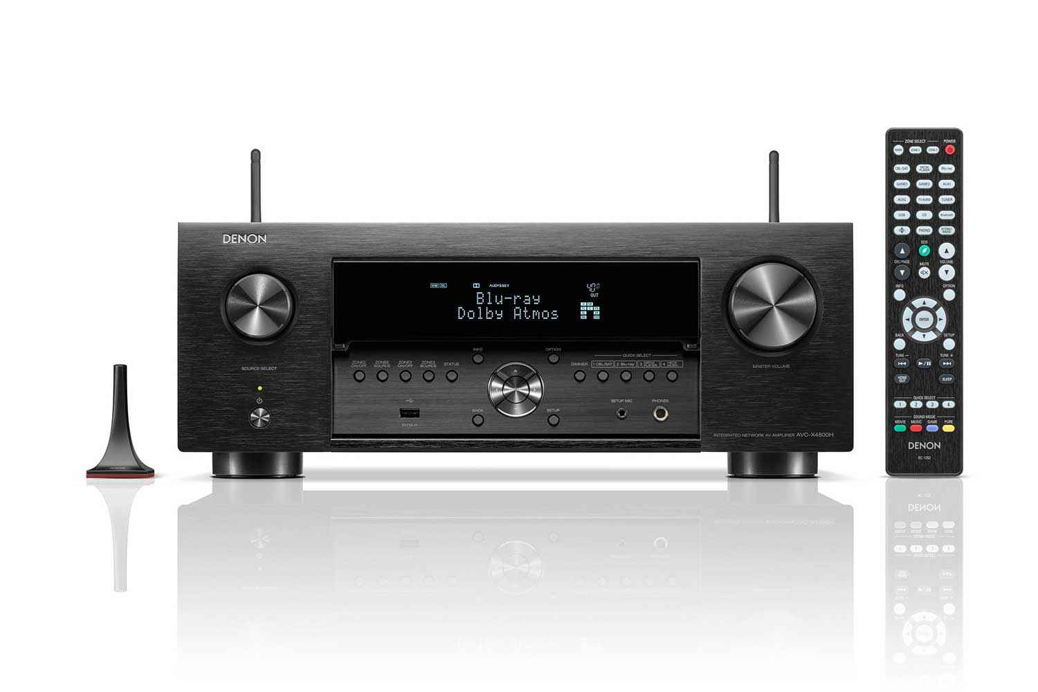 Denon X4800H Font offen schwarz