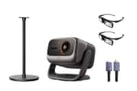 Set: JMGO IRIS Ultra Max Beamer + Bodenständer + 2x 3D Brillen + HDMI 2.1 Kabel