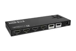 FeinTech HDMI 2.1 eARC Pass Switch 4 in 1 Out für Soundbars (AX340)