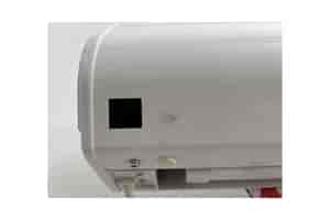 B-Ware celexon CLR HomeCinema Plus Motorleinwand: Fleck an der linken Seite des Gehäuses