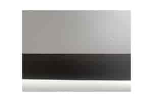 B-Ware DELUXX Cinema Electric Tension Screen: Kleine Dellen am unteren Rand der Bildfläche